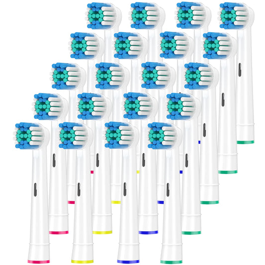 4/8/12/16/20Pcs Replacement Toothbrush Heads Compatible with Oral-B Braun Professional Electric Toothbrush Heads Brush Heads