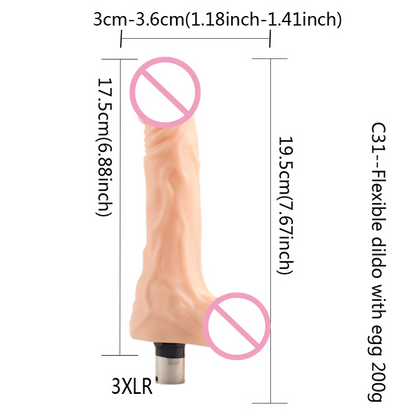 Dildo-Entry-Level Sex Machine A2/F2/F3 Accessories 3XLR Accessories Dildos Suction Cup Sex Products For Women And Men