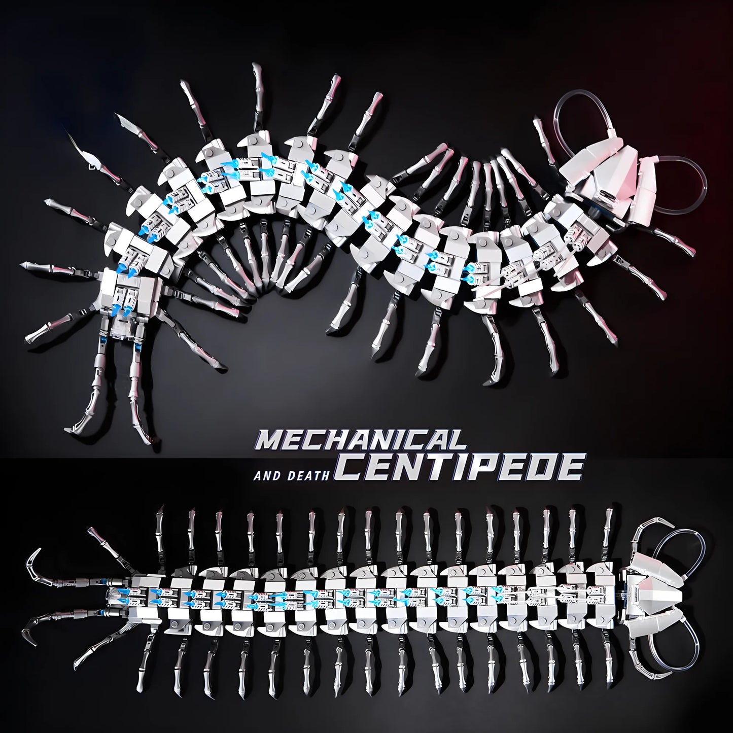 Building blocks toy Mech Centipede mechanical modeling puzzle building blocks birthday gift