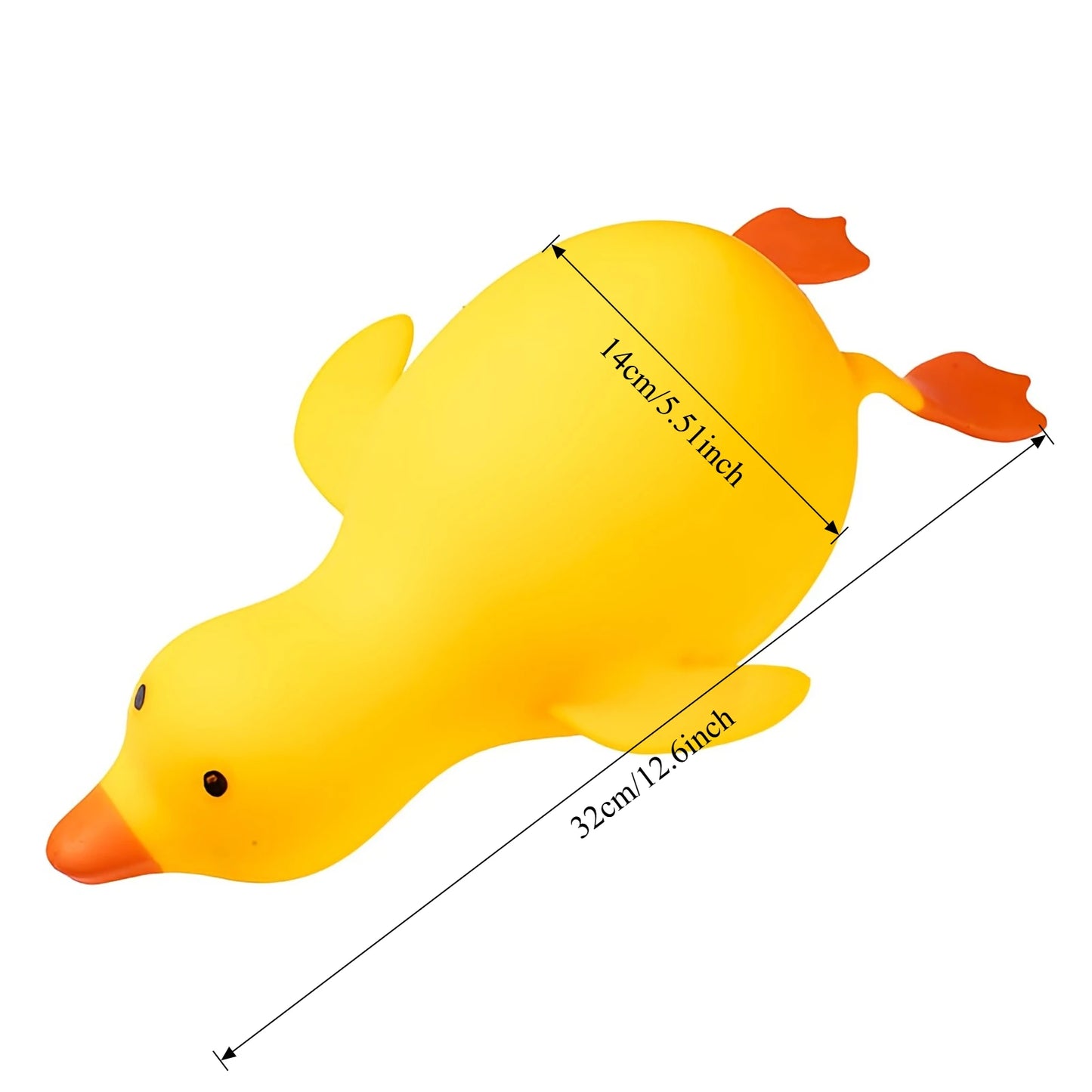 33CM Antistress Duck Fidgets Toys Squishy Goose Animals Vent Toys for Adults Decompression Stretch Toys Friends Best Gift
