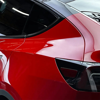 High Gloss Glossy Red Wrap Vinyl Film Car Whole Body DIY PVC Color Change Sticker Protective Cover Decal Auto Tuning Accessories
