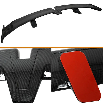 Universal Rear Spoiler MG6 PRO Style ABS Racing Spoiler Wing Rear Trunk Spoiler Wing Lid Tail Hatchback Sedan Coupe Convertible