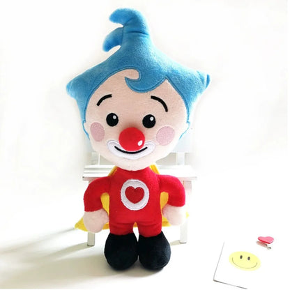 Jouet en peluche Plim Clown pour enfants, jouet en peluche doux, dessin anime Kawaii, beurre, cadeau d'anniversaire pour enfants