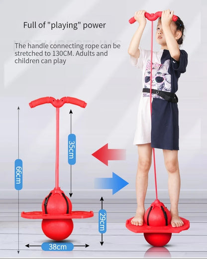Bouncing Ball Frog Jump Long Height Exercise Equipment Increase High Jump Bouncing Ball Balance Training Equipment