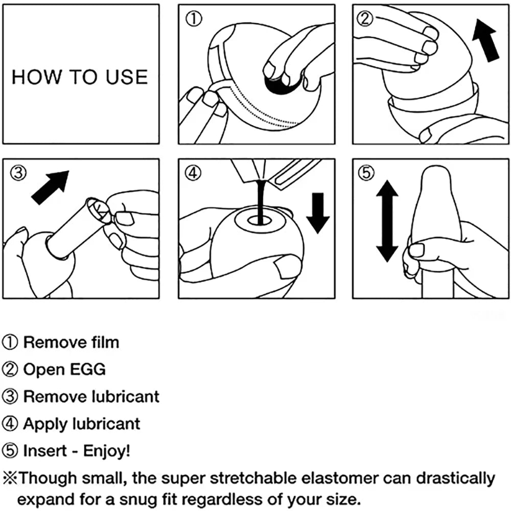 6pcs Mini Cups Masturbator Egg Portable Stimulator Penis Massager Soft Rubber Adult Sex Toys Men Realistic Vagina Pocket Pussy