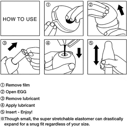 6pcs Mini Cups Masturbator Egg Portable Stimulator Penis Massager Soft Rubber Adult Sex Toys Men Realistic Vagina Pocket Pussy