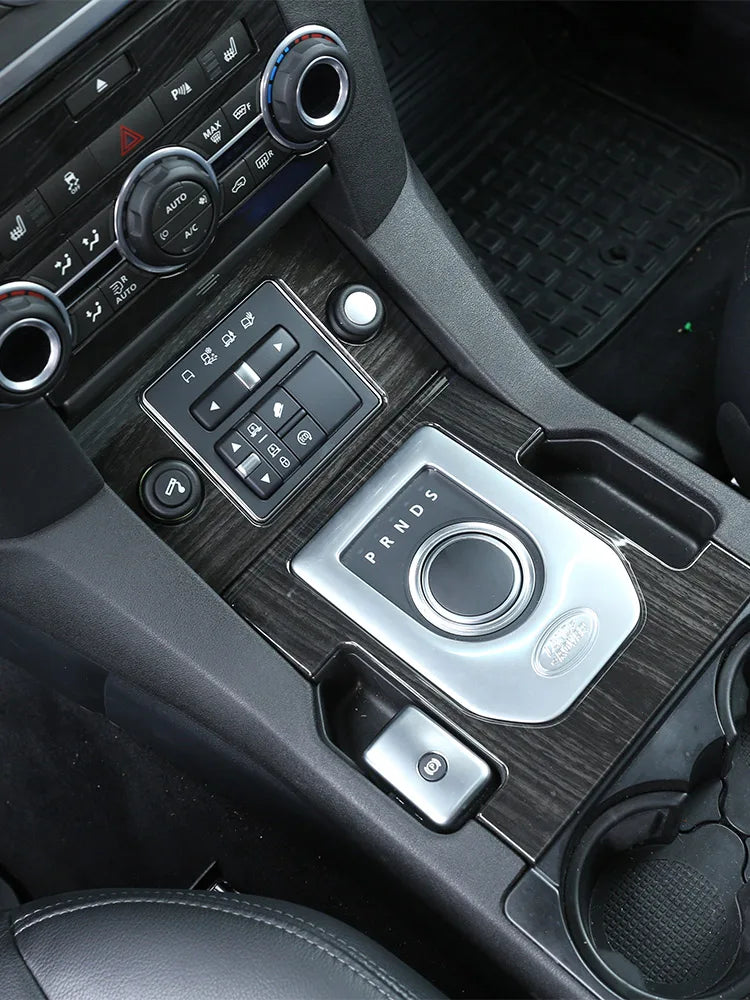 For Land Rover Discovery 4 LR4 2010-2016 Accessories ABS Car Center Console Gear Shift Frame Decoration Cover Trim Sticker