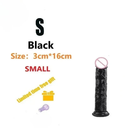 Dildos Sex Toys Dick Cheap Soft Female Vagina Clitoris Anal Masturbators Penis with Suction Cup 5 Colors Consolador Dildo Gode