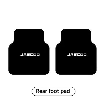2/4pcs Car Floor Mats Universal Auto Foot Pad  Automobile Interior For Jaecoo Omoda J7 2025 2024 Chery Jaecoo J7 J8 Tiggo 8plus