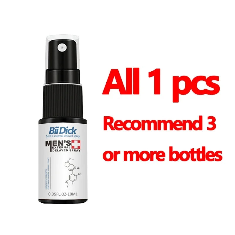 Men's Sex Spray Man Long Lasting 60 Minutes Without Ejaculation Spray for Men Premature Ejaculation Fast Erection Adult Product