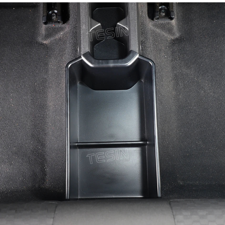 TESIN Car Rear Center Storage Box Organizer for Suzuki Jimny JB74 2/4 Door 2019 2020 2021 2022 2023 2024 Up Interior Accessories
