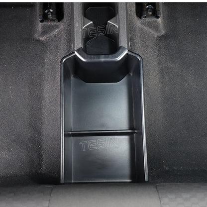 TESIN Car Rear Center Storage Box Organizer for Suzuki Jimny JB74 2/4 Door 2019 2020 2021 2022 2023 2024 Up Interior Accessories