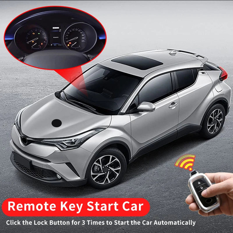 For Toyota Highlander Hybrid,C-HR Remote Key Starter, Upgraded accessories,body kit Remote Heat dissipation 2014 2018 2022 2023