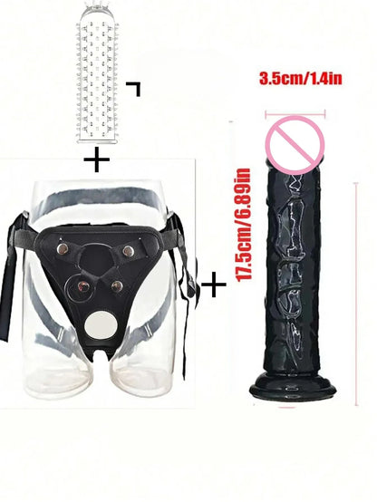 Wearable Strapon Penis for Lesbian G Spot Erotic Stimulator Adult Standard Size Panties Strap on Dildo Pants Sex Toys for Women