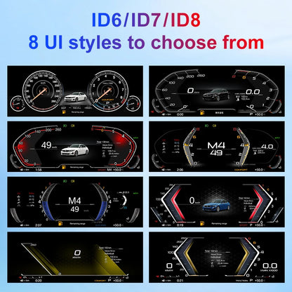 STWEI 2026 New Product Facroy Price Digital LCD Car Dashboard For BMW X3 E83 2004 to 2008 Instrument Cluster Panel Cockpit