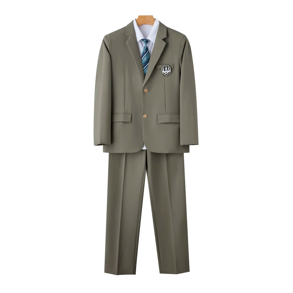 2026 New Style Men's Suit - Korean Fashion Suit - Soft and Breathable Trendy Solid Color Suit Set - S-5XL