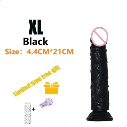 Dildos Sex Toys Dick Cheap Soft Female Vagina Clitoris Anal Masturbators Penis with Suction Cup 5 Colors Consolador Dildo Gode