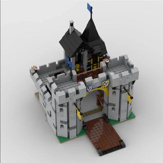 1071 MOC Building Block Toys - Black Hawk Fortress Building Blocks - The creative ideal Christmas gift