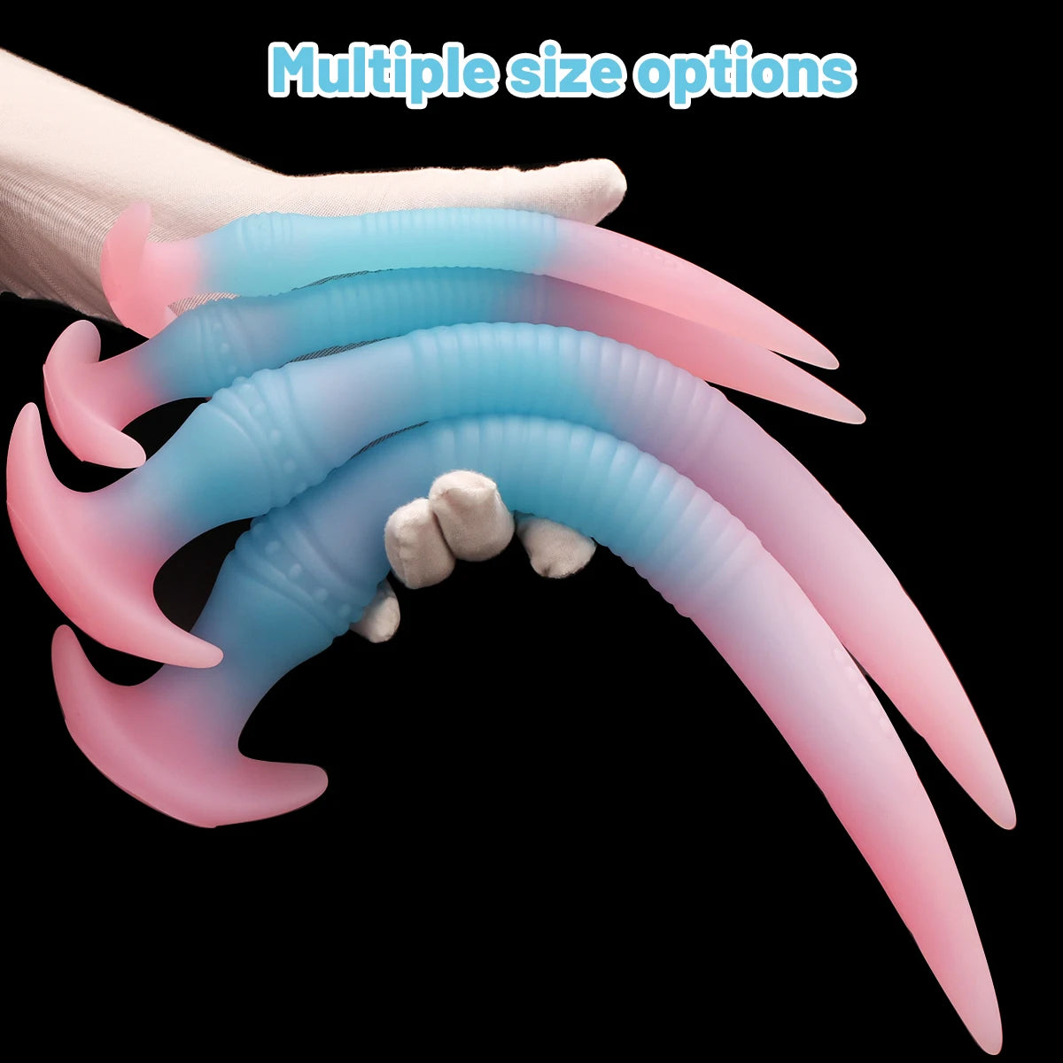 AnalLarge Tentacles Anal Plug Adult Masturbation Toy in Four Sizes, Soft and Safe Liquid Silicone Material, G-spot Anal Stimula