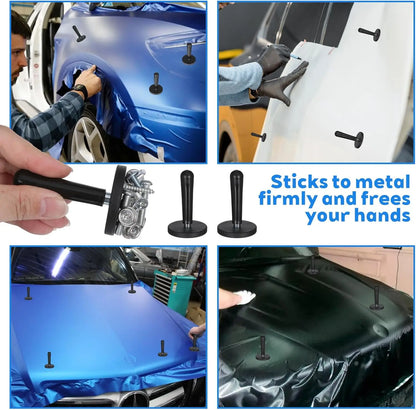 Vinyl Wrap Magnets Heavy Duty Magnetic Gripper Tools for Car Wrapping Window Tint Sign Vinyl Film Stickers Install Tool 2-10pcs