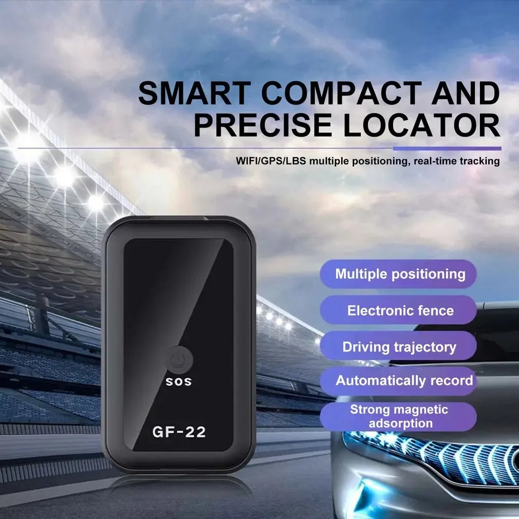 Mini GF 22 GPS Car Tracker Real Time Tracking Anti Theft Anti Lost Locator Strong Magnetic Mount SIM Message Positioner