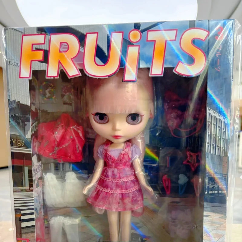 Blyth Year 2024 2025 Collection BJD Dolls Neo Figure Customized Girl Toy Body Moveable Handmade Toy