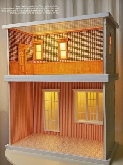 1/6 DIY Dollhouse Material Package Set Doll House Model Furniture Accessories Bjd Ob11 Blyth Soldier Lol Background Miniatures