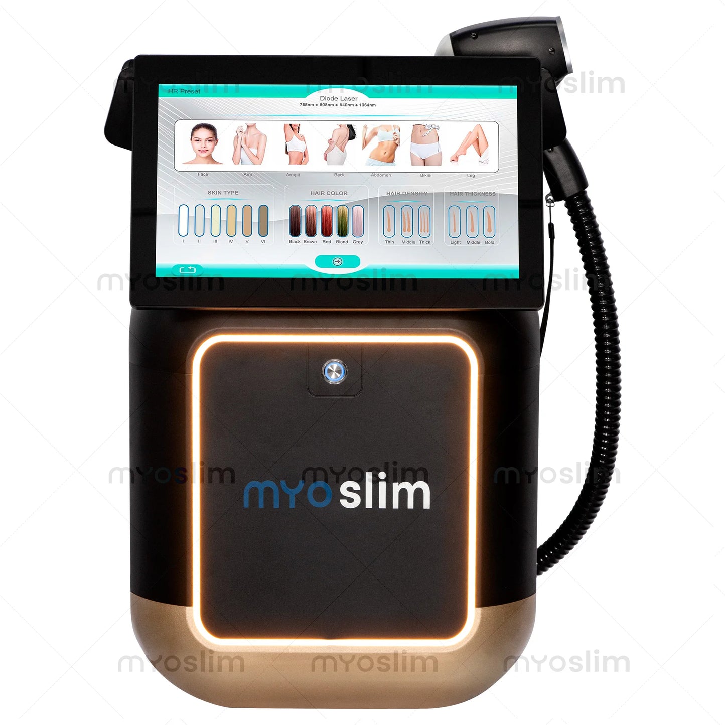 Soprano Titanium Diode Laser 4-Wavelength Hair Removal Machine, CE Certified Commercial Customized Permanent Laser Hair Removal