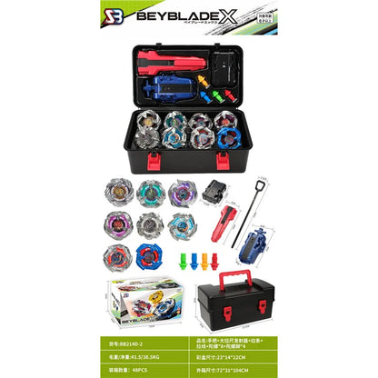 New alloy gyro attack suit with two-way transmitter combat gyro tool storage box gift Hurricane CX BX alloy gyro vs PK game.