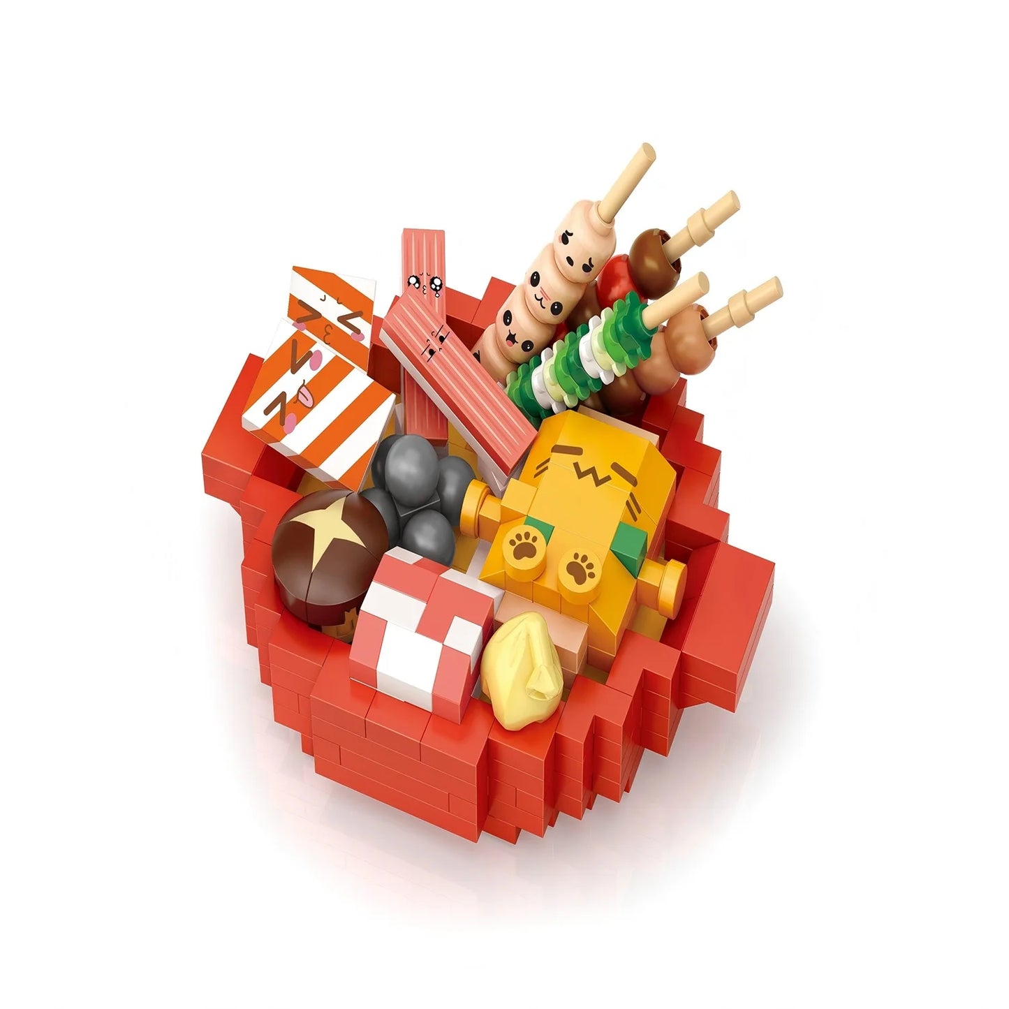 LOZ children's micro-particle building blocks toys and gifts, refrigerator magnet DIY decorative ornaments, model assembly toys