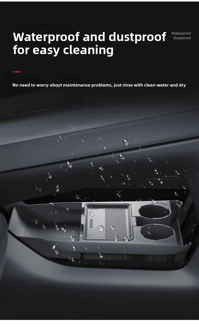 For Geely EX5 Central Control Storage Box Armrest Box Lower Storage Box Interior Modification Accessories