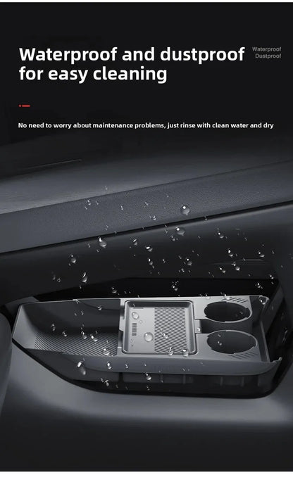 For Geely EX5 Central Control Storage Box Armrest Box Lower Storage Box Interior Modification Accessories