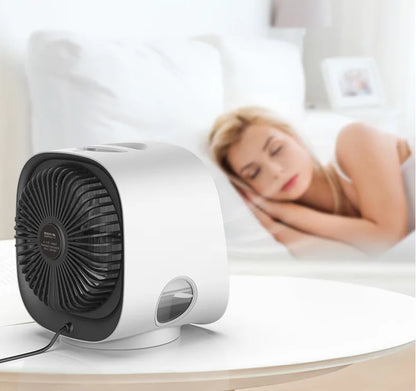 USB water cooling fan desktop office household air conditioner fan small air cooler mini fan