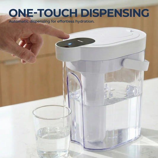 ROUNY Portable Water Dispenser 4L Direct Drinking Machine for Home & Outdoor Use Rechargeable Desktop Water Filter Purifier