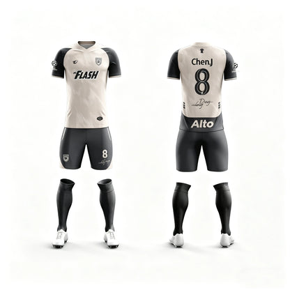 Custom Sublimation Printing Football Jersey Polyester Soccer Uniform Club Team Football Uniform Breathable Soccer Jersey For Men