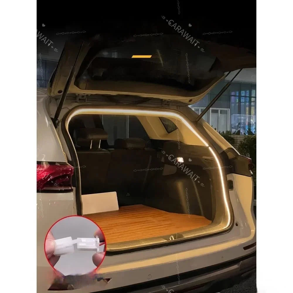 For BYD SEALION 05/BYD SEALION 07 trunk light modification light Atmosphere lights White warm white Rear Trunk LED Light Bar