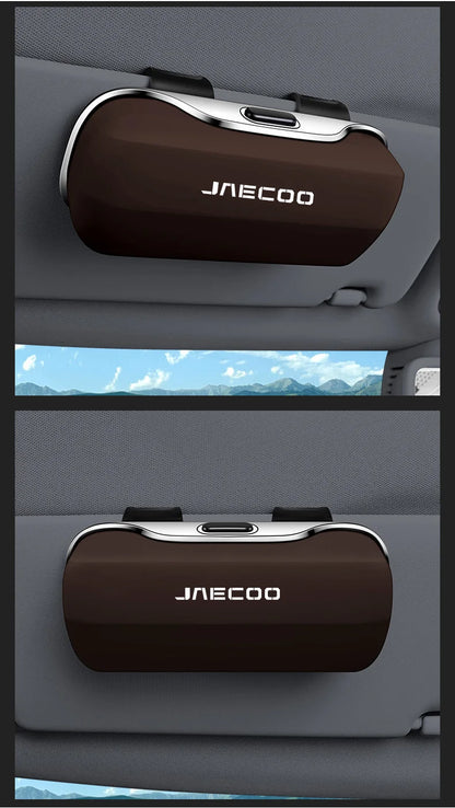 For Chery Jaecoo J7 Phev J8 SHS Omoda C9 5 EV Key Cover 2025 Accessories Car Visor Sunglasses Car Glasses Case Glasses Clip Box