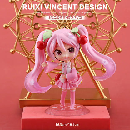 Anime Figure Hatsune Miku Model Statue Doll Beautiful Girl Sailor Moon Rem Asuna Cosplay Merchandise Collectible Gift For Fans