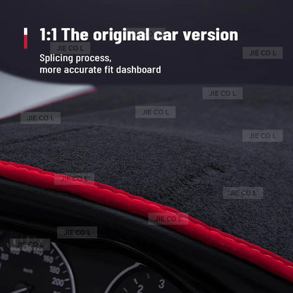 For CHERY TIGGO 7 Pro 2025 2026 RHD Car Dashmat Anti-UV Dashboard Cover Dash Mat Sunshade Carpet Protective Accessories