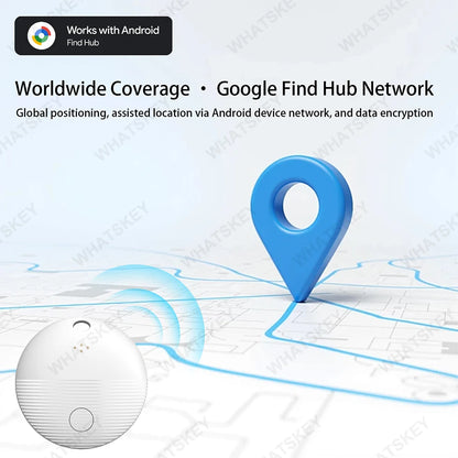 Google Find My Device Gps Tracker Google Find Hub Android Gps Google Antilost Pet Bike Bag Tracker Gps Tracker For Car