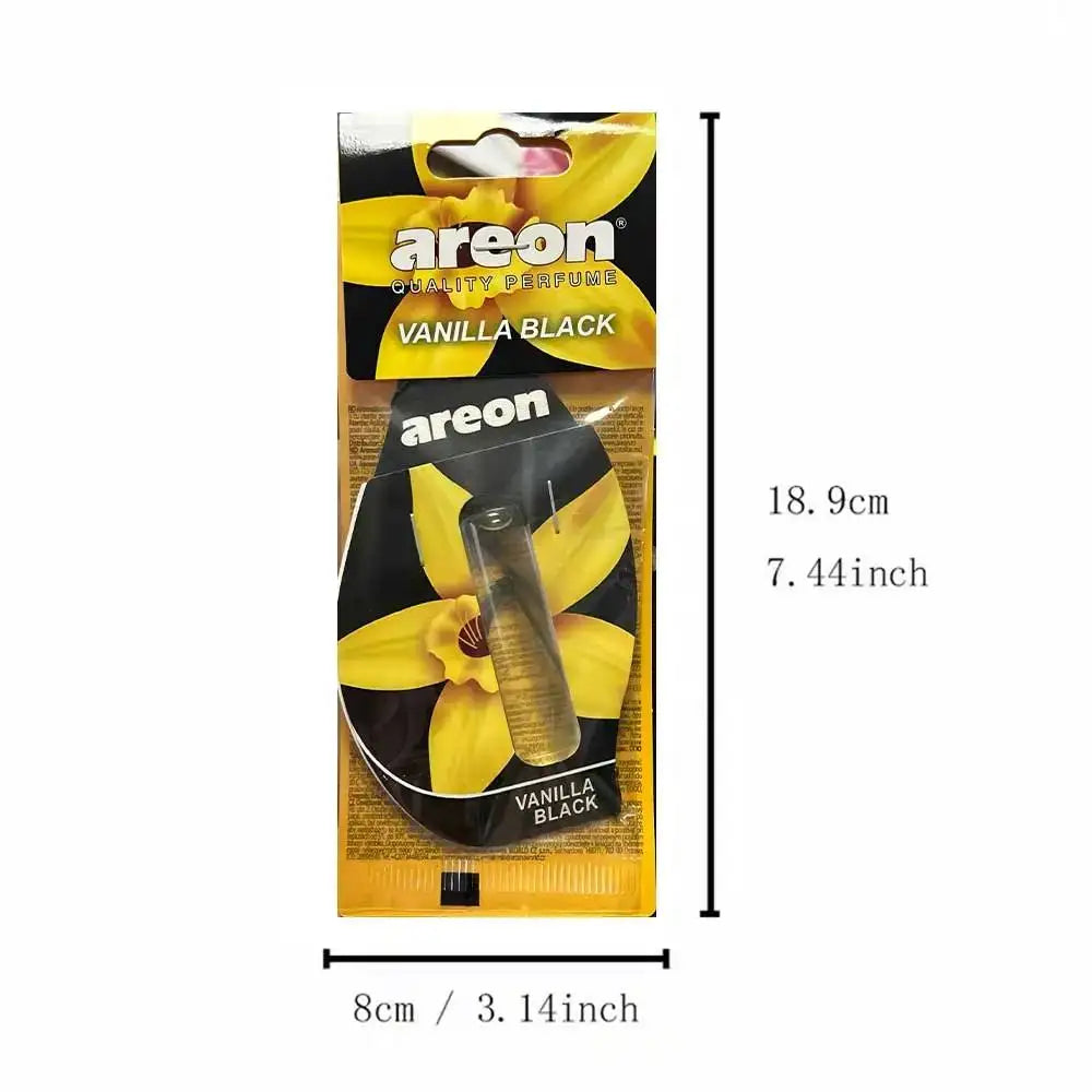 Strong Scent Car Air Freshener Gel with Refillable Cartridges for Long Term Use in Automotive Settings