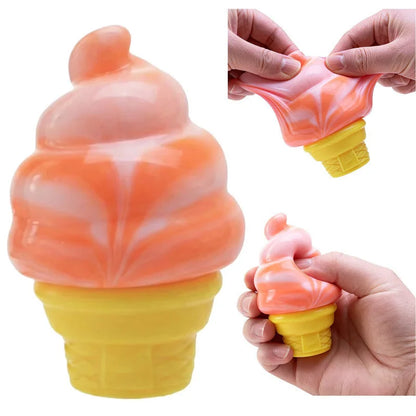 Cheese Squishy Ball Toy Slow Rebound Push Stress Relief Sensory Toys Cheese Stress Ball Fidget Toy