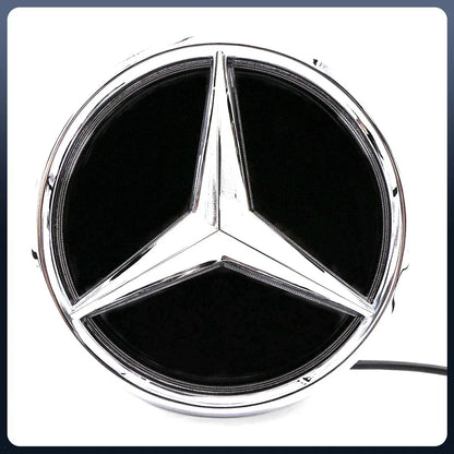 Front Grille LED Star Emblem Light Badge For Mercedes Benz GLC GLE GLS-Class 2016-2019