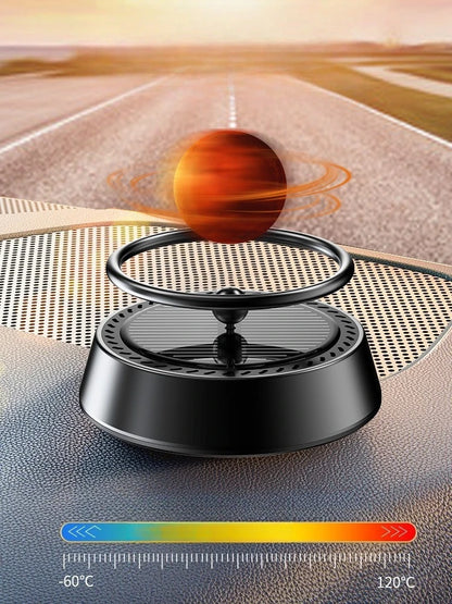 Cross-border solar creative planet console car ornaments car perfume long-lasting fragrance car aroma diffuser