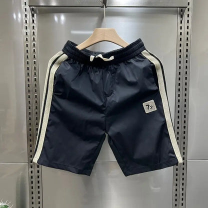 2026 New Summer Fashionable Sporty Men's Loose Five-Quarter Beach Shorts Versatile Casual Pants Urban Commute Daily Wear