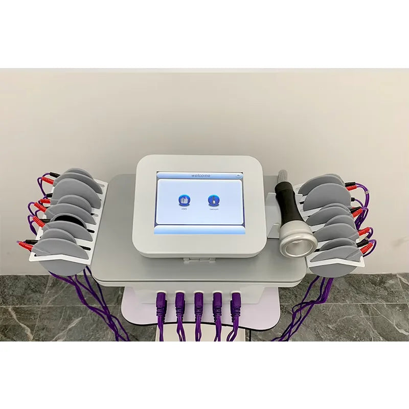 10 Channels Body Russian Waves Electrostimulation Body Shaping Body Slimming Electronic Muscle Stimulate Machine