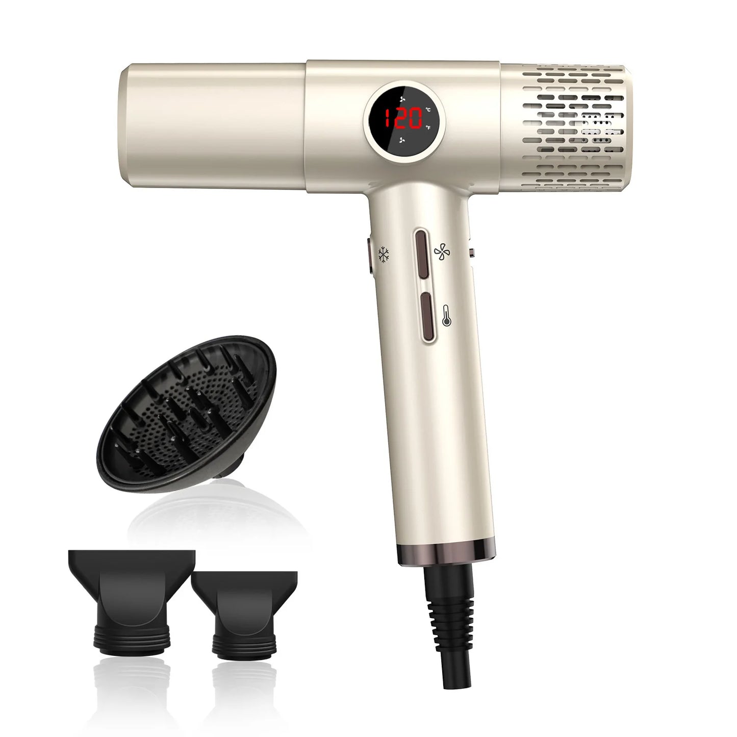TINSOL Professional high-speed hair dryer with constant temperature for hair care salon tool home and travel portable hair dryer