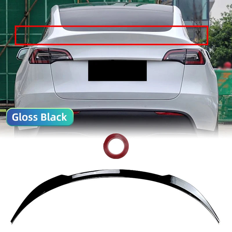 For Tesla Spoiler Model Y 2021-2024 Accessories Rear Spoilers Wings Car Accessories High-performance