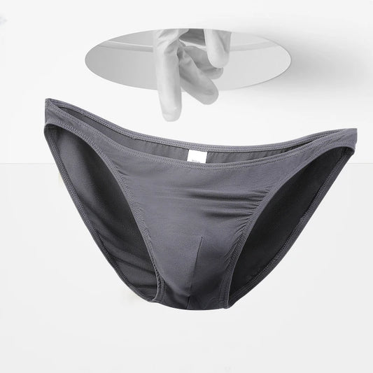 5pcs  Men's briefs U convex mode thin stretch sexy low waist tight narrow hem underpants