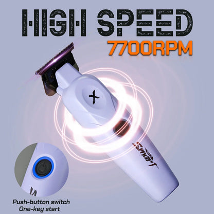 BRDCLIP 108 109 609 Purple Barber Professional 8800RPM 4500mAh Hair Clipper 10000RPM Salon Electric Shaver 7700RPM Hair Trimmer